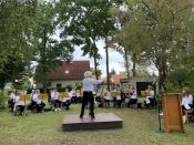 Ev. Kirchengemeinde Mahlsdorf: 50-jähriges Jubiläum des Posaunenchores der Kreuzkirche. Foto: Posaunenchor der Kreuzkirche