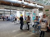 Berlin-Tag 2022: Der Ev. Kirchenkreis Berlin Süd-Ost erstmals auf Deutschlands größter Berufs- und Informationsmesse vertreten. Foto: Astrid Groth