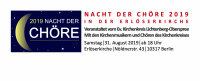 "Nacht der Chöre" am Samstag, 31. August 2019, Erlöserkirche, Rummelsburg, Nöldnerstraße 43, 10317 Berlin, ab 18 Uhr.