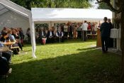 Einweihung des Gemeindehauses der Evangelischen Verheißungskirchengemeinde Neuenhagen-Dahlwitz. Foto: Evangelische Verheißungskirchengemeinde Neuenhagen-Dahlwitz