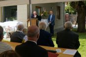 Einweihung des Gemeindehauses der Evangelischen Verheißungskirchengemeinde Neuenhagen-Dahlwitz. Foto: Evangelische Verheißungskirchengemeinde Neuenhagen-Dahlwitz