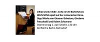 Orgelmatinee zum Ostermontag in der Dorfkirche Berlin-Rahnsdorf um 11.30 Uhr. Foto: www.jieun-song-orgel.de