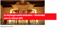 Ev. Kirchengemeinde Schöneiche – Wochenlied vom 21. Februar 2021