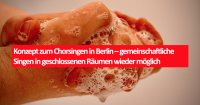 Konzept zum Chorsingen in Berlin – gemeinschaftliche Singen in geschlossenen Räumen wieder möglich. Foto: kklios.de