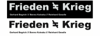 Frieden ≠ Krieg mit Gerhard Begrich /// Benno Koloska /// Reinhard Geselle: Auf der Suche nach Worten zum Weltfriedenstag – 1. September 2022 | 20 Uhr | Hofkapelle Friedrichshagen Bölschestraße 135 | 12587 Berlin