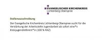 Der Evangelische Kirchenkreis Lichtenberg-Oberspree sucht für die Verstärkung der Arbeitsstelle Jugendarbeit ab sofort eine*n Kreisjugendreferent*in (100 % RAZ)