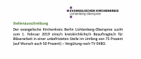 Der evangelische Kirchenkreis Berlin Lichtenberg-Oberspree sucht eine/n kreiskirchliche/n Beauftragte/n für Bläserarbeit