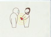 "Licht an!"-Bild vom 10. November 2016 - Titel: Jesus, der in allen Lebenslagen Liebe gibt, ohne zu fragen