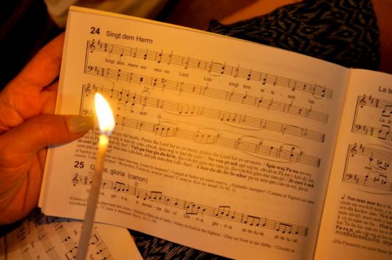 Lichterfest: Klosterfahrt nach Taizé 2018 - Ökumenische Reise der Jugend in Köpenick. Foto: Anne-Katrin Arter