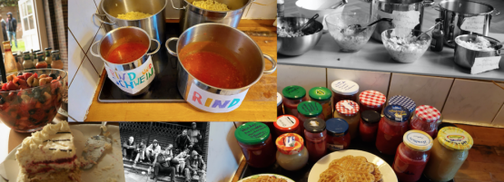 Ev. Kirchengemeinde Berlin-Treptow und "Die Arche": Kinder kochen beim FREI-DAY für Obdachlose. Fotos: Katrin Appel/Andreas Döhle