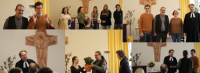 Auf Wiedersehen, Sebastian Sievers! Ein „Gottesdienst mit ganz viel Segen“ für den scheidenden Kreisbeauftragten für den Arbeitsbereich Jugend – und die neuen TeamerInnen des Kirchenkreises Berlin Süd-Ost. Fotos: Jürgen Bosenius