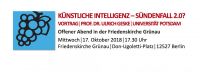 Vortrag in der Friedenskirche Grünau: Künstliche Intelligenz – Sündenfall 2.0?