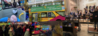 Das war unsere Fahrt mit dem Weihnachtsbläserbus 2023 – Sana Klinikum, Unfallkrankenhaus Berlin, Biesdorf, Neuenhagen und Christophoruskirche Friedrichshagen. Fotos: Jürgen Bosenius