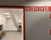 "Eiserne Bläser" des Ev. Kirchenkreises Berlin Süd-Ost spielen im Stadion An der Alten Försterei beim Weihnachtssingen 2024 von Union Berlin. Foto: EKBSO