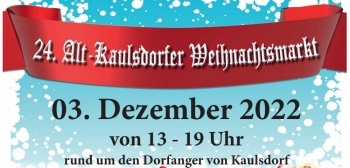 24. Alt-Kaulsdorfer Weihnachtsmarkt, 3. Dezember 2022