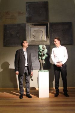 Stefan Bassir und Pfarrer Ulrich Kastner. Foto: kklios