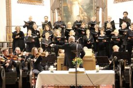 „Die unsichtbare Rückseite ergibt einen Sinn“: Bachs „wechselvolle“ Kantate „Weinen, Klagen, Sorgen, Zagen“ (BWV 12) beim Kantatengottesdienst am 16. Oktober 2022 in der Erlöserkirche. Foto: Jürgen Bosenius