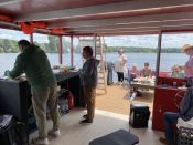Wie ein Tag am Meer … nur auf dem See – Betriebsausflug des Ev. Kirchenkreises Berlin Süd-Ost 2023. Fotos: Bosenius/Eichmüller/Lohse