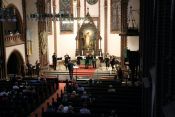 "Und das Wort ward Blech ..." – Tolles Konzert der Blechapostel in der Erlöserkirche. Foto: Jürgen Bosenius / Kirchenkreis Berlin Süd-Ost