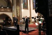 "Und das Wort ward Blech ..." – Tolles Konzert der Blechapostel in der Erlöserkirche. Foto: Jürgen Bosenius / Kirchenkreis Berlin Süd-Ost