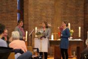 Evangelische Kirchengemeinde Lichtenberg: Auf Wiedersehen, Britta Albrecht-Schatta! Foto: Jürgen Bosenius