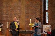 Evangelische Kirchengemeinde Lichtenberg: Auf Wiedersehen, Britta Albrecht-Schatta! Foto: Jürgen Bosenius