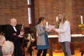 Evangelische Kirchengemeinde Lichtenberg: Auf Wiedersehen, Britta Albrecht-Schatta! Foto: Jürgen Bosenius