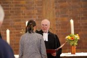 Evangelische Kirchengemeinde Lichtenberg: Auf Wiedersehen, Britta Albrecht-Schatta! Foto: Jürgen Bosenius