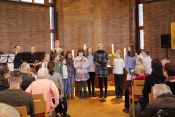 Evangelische Kirchengemeinde Lichtenberg: Auf Wiedersehen, Britta Albrecht-Schatta! Foto: Jürgen Bosenius