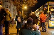 Weihnachtsbusaktion 2021 des Ev. Kirchenkreises Lichtenberg-Oberspree.