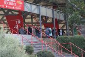 Union Berlin: Stadion An der Alten Försterei – Dankeschönabend 2022 des Ev. Kirchenkreises Berlin Süd-Ost in Bildern. Foto: Jürgen Bosenius