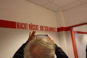 Union Berlin: Stadion An der Alten Försterei – Dankeschönabend 2022 des Ev. Kirchenkreises Berlin Süd-Ost in Bildern. Foto: Jürgen Bosenius
