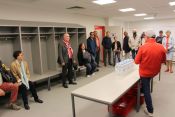 Union Berlin: Stadion An der Alten Försterei – Dankeschönabend 2022 des Ev. Kirchenkreises Berlin Süd-Ost in Bildern. Foto: Jürgen Bosenius