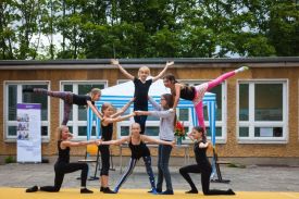 Feiern, Tanzen, Staunen - 10 Jahre Evangelische Schule Köpenick Gymnasium. Foto: ESK