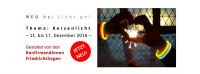 Die KonfirmandInnen Friedrichshagen gestalten vom 11. bis 17. Dezember 2016 die Themenwoche "Kerzenlicht" bei Licht an!