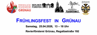 Frühlingsfest in Grünau am 25. April 2026 von 13 bis 18 Uhr