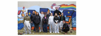 Ev. Paul-Gerhardt-Kirchengemeinde Lichtenberg: Graffiti-Projekt „Gestalte deinen Raum“. Foto: Projekt
