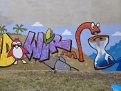 Ev. Paul-Gerhardt-Kirchengemeinde Lichtenberg: Graffiti-Projekt „Gestalte deinen Raum“. Foto: Projekt