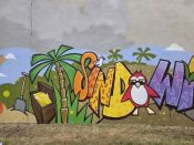 Ev. Paul-Gerhardt-Kirchengemeinde Lichtenberg: Graffiti-Projekt „Gestalte deinen Raum“. Foto: Projekt