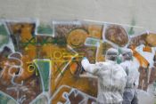 Ev. Paul-Gerhardt-Kirchengemeinde Lichtenberg: Graffiti-Projekt „Gestalte deinen Raum“. Foto: Projekt