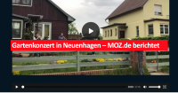 Gartenkonzert in Neuenhagen - MOZ.de berichtet