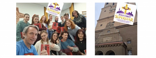 JESUS CHRIST SUPERSTAR von Tim Rice und Andrew Lloyd Webber – ein Musical-Projekt des Ev. Kirchenkreises Berlin Süd-Ost: Update – tolles Probenwochenende mit dem Bühnencast in Baumschulenweg. Fotos: Musical-Projekt ekbso.de