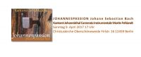 Johannespassion in der Christuskirche Oberschöneweide