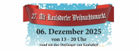 27. Alt-Kaulsdorfer Weihnachtsmarkt: Samstag, 6. Dezember 2025, 13 bis 20 Uhr // Alt-Kaulsdorf, Dorfstraße 12, 12621 Berlin