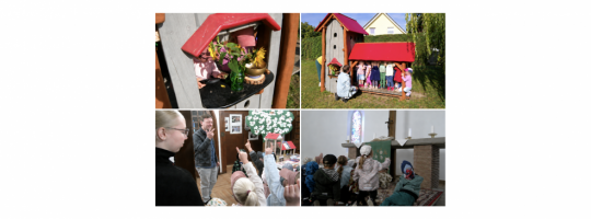 Wo wohnt Gott? Woran erkennt man eine Kirche? Und darf dort auch gelacht werden? Projektwoche „Wir sind Kirche“&nbsp;im&nbsp;Evangelischen Kindergarten Mahlsdorf