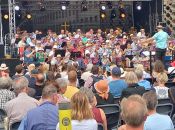 Mehr als 1.500 Menschen besuchen den Kreiskirchentag auf dem Campus für Demokratie in Berlin-Lichtenberg. Foto: Mario P. Rietz/MR-FOTOdesign.de