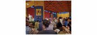 „Ein Abend wie in Taizé“: Bruder Paul besucht Köpenick am 23. September 2024. Foto: Ralf Musold