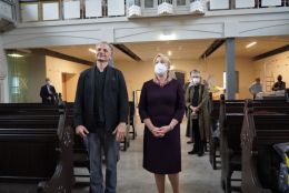 Ev. Kirchengemeinde Friedrichshagen: Eröffnung der Christophoruskirche. Foto: Ev. Kirchengemeinde Friedrichshagen