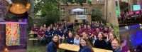 Mehr als 70 Konfis, Teamerinnen und Teamer bei der Konfinacht 2023 des Ev. Kirchenkreises Berlin Süd-Ost in der Kirche „Zum Vaterhaus“ in Baumschulenweg. Fotos: Jürgen Bosenius