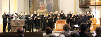 „Eine italienische Brise“: Berliner Vokalkreis brilliert am 2. Juni mit Heinrich Schütz-Programm im Baumschulenweg. Foto: Jürgen Bosenius / Kirchenkreis Berlin Süd-Ost